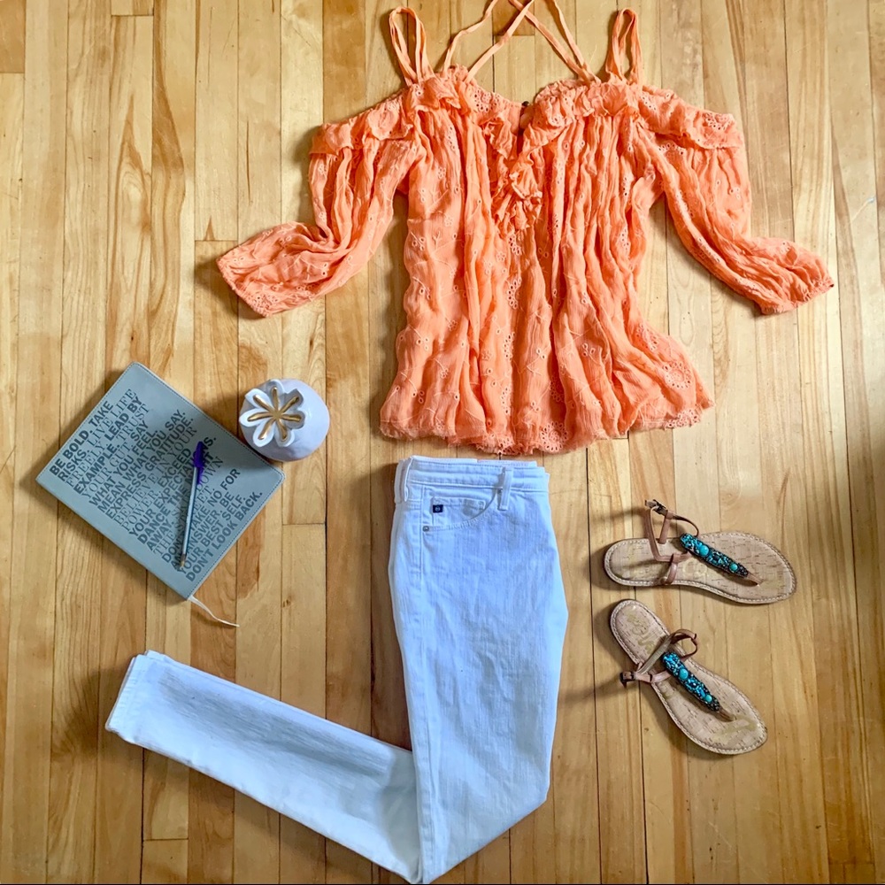 Anthropologie Floreat Maryana peasant blouse